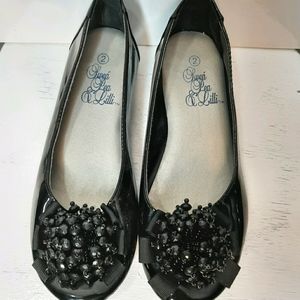 Black Patent Leather Dress Girl Shoes 2